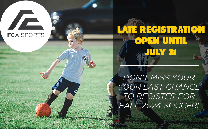 Late Registration - Last Chance To Register
